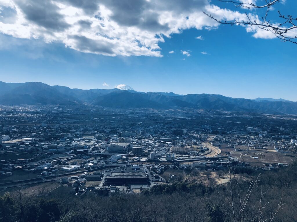 大蔵経寺山第二展望台