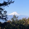 山頂より富士山