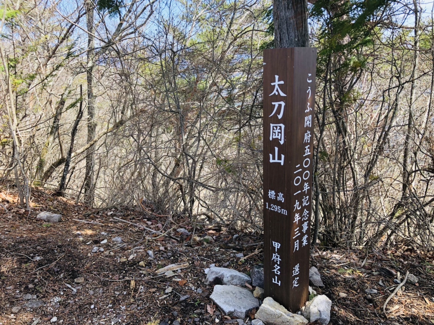 太刀岡山山頂